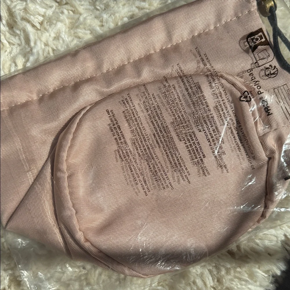 Gucci Blush Pink Canvas Pouch